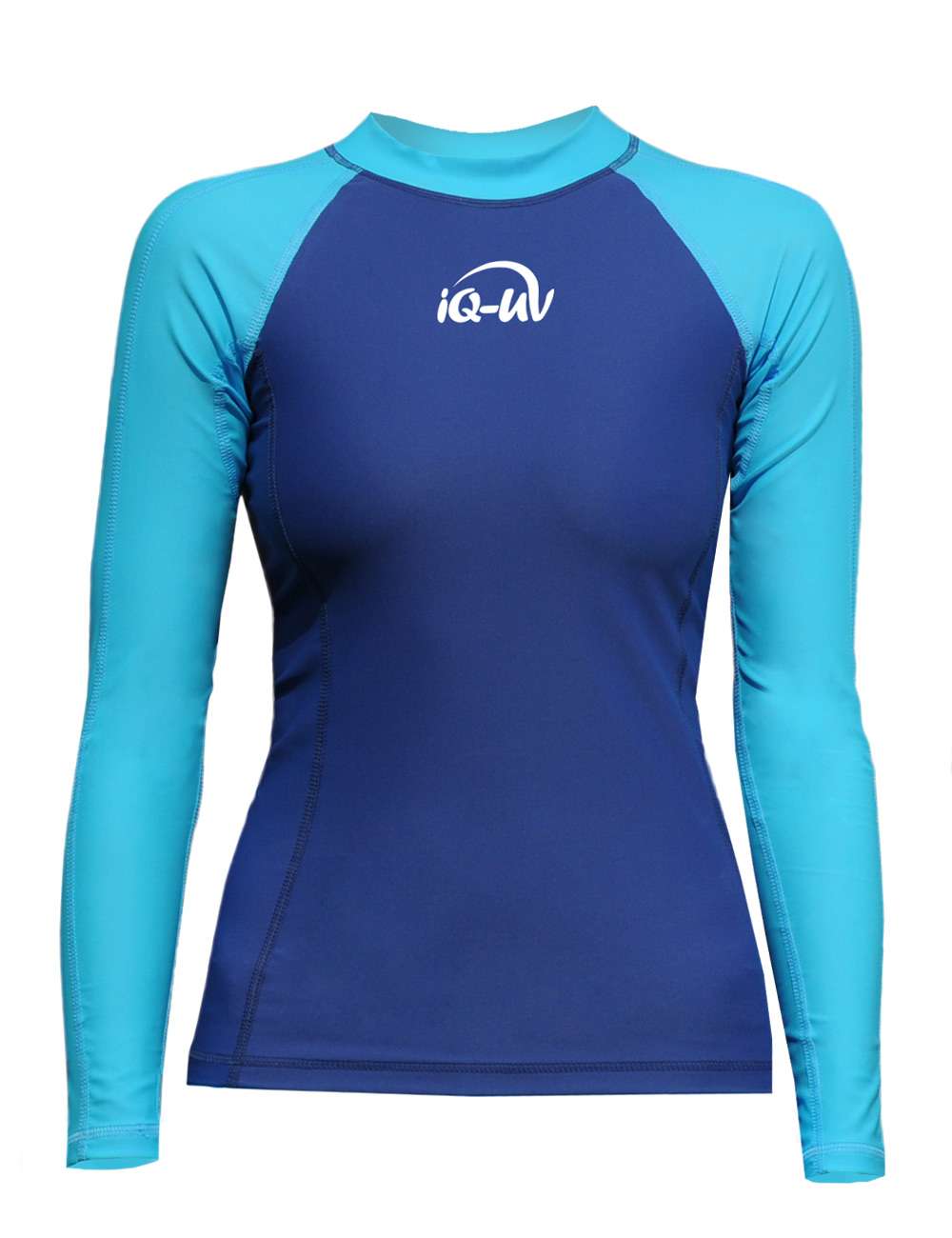 Polera manga larga slim fit mujer con filtro solar UV 300+ marca IQ